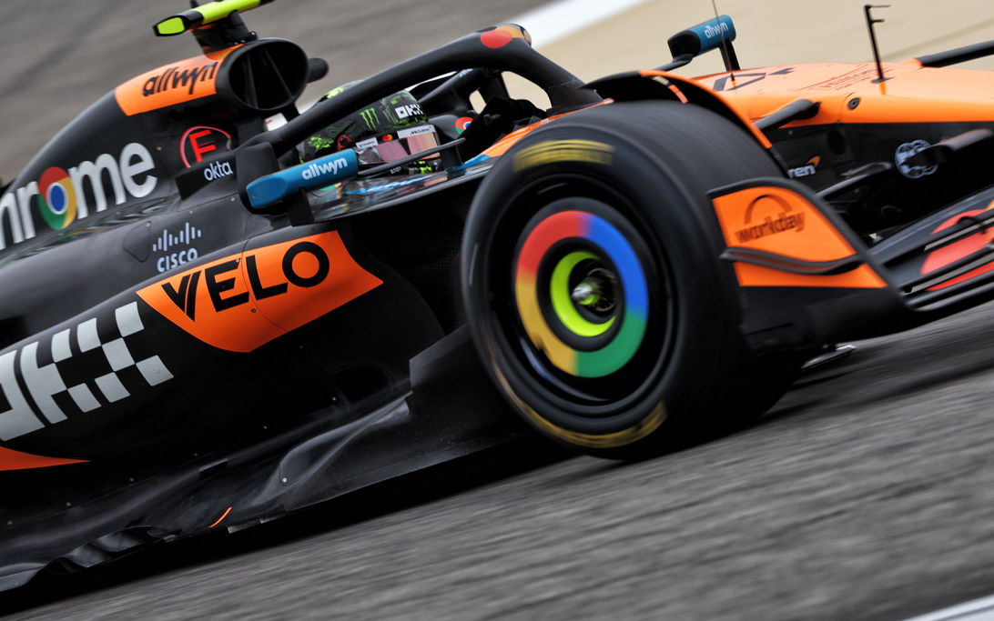 Norris Bahrain Test