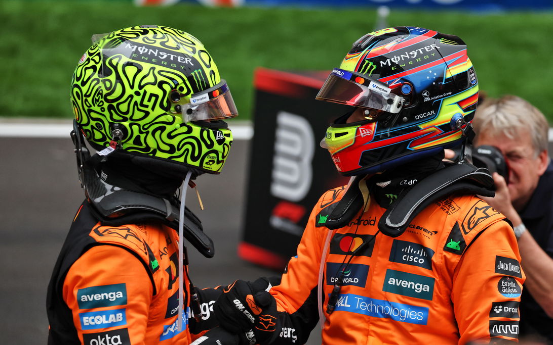 Norris Piastri China race