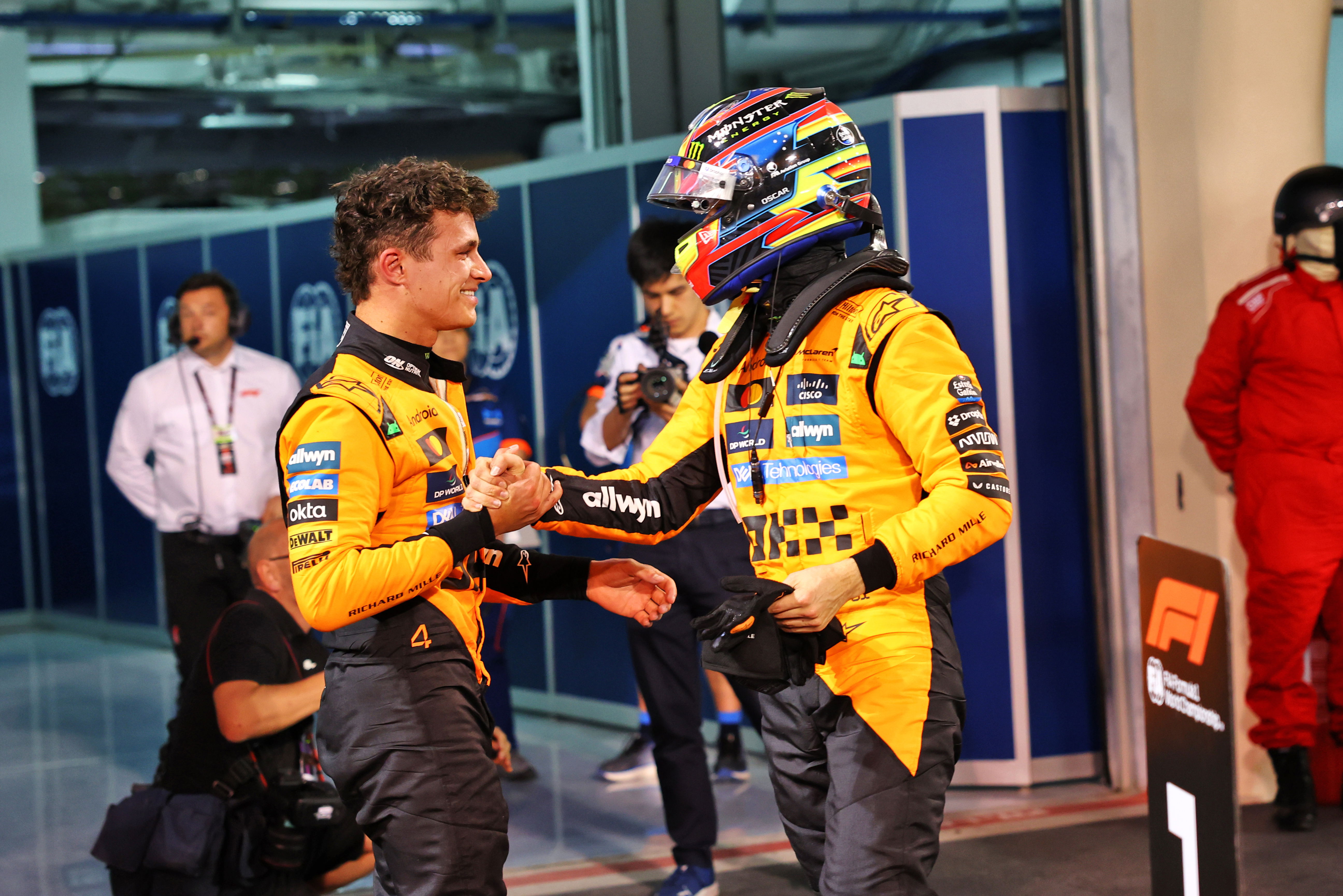 Norris Piastri Bahrain