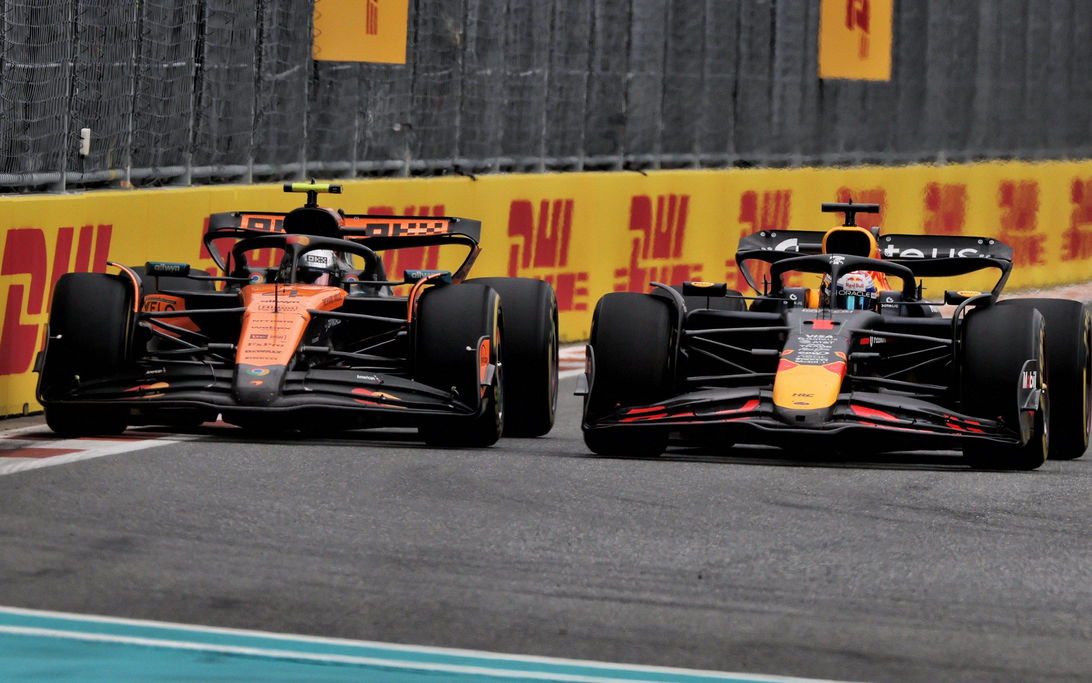 Norris Verstappen Miami race