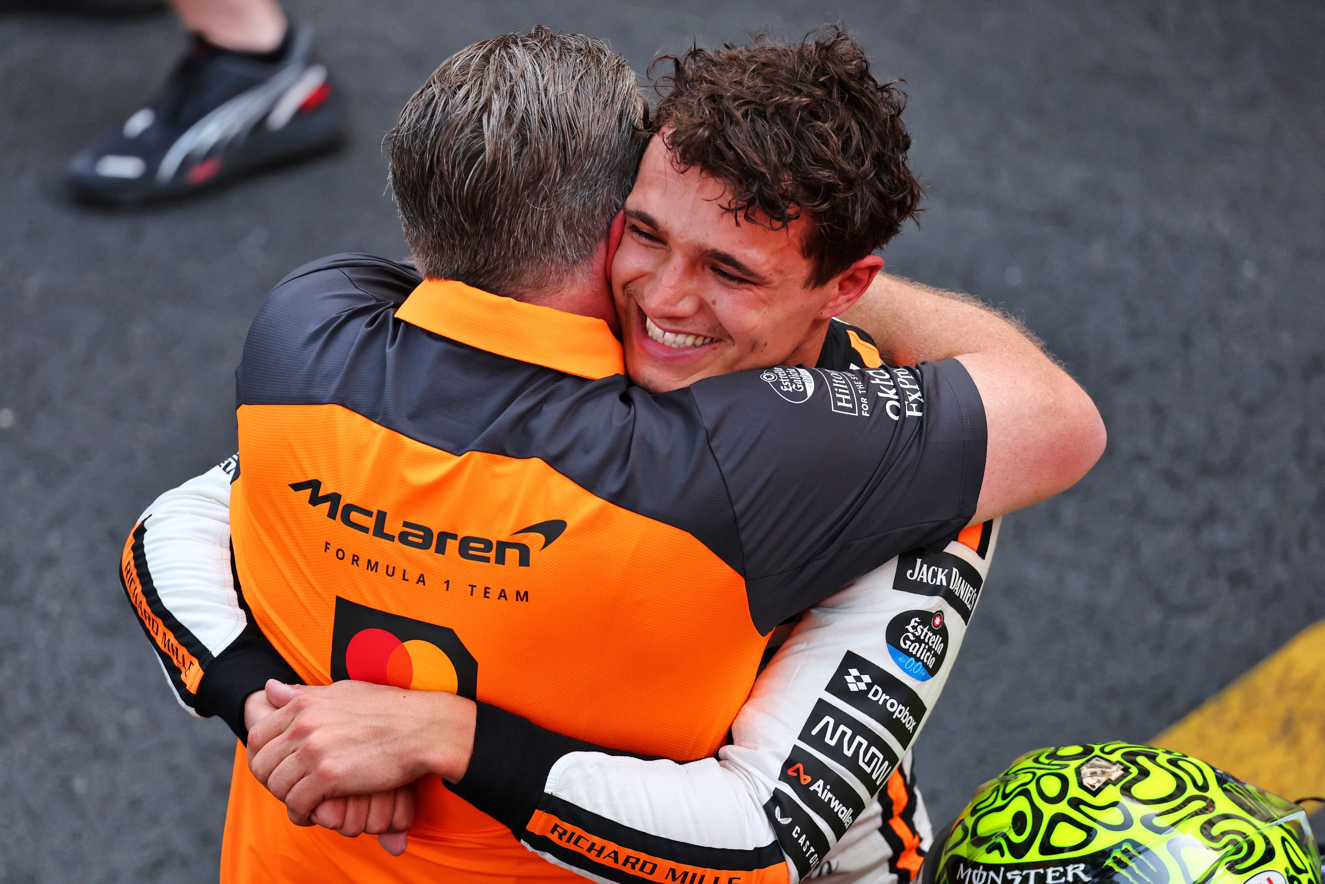 Norris Brown Monaco Race