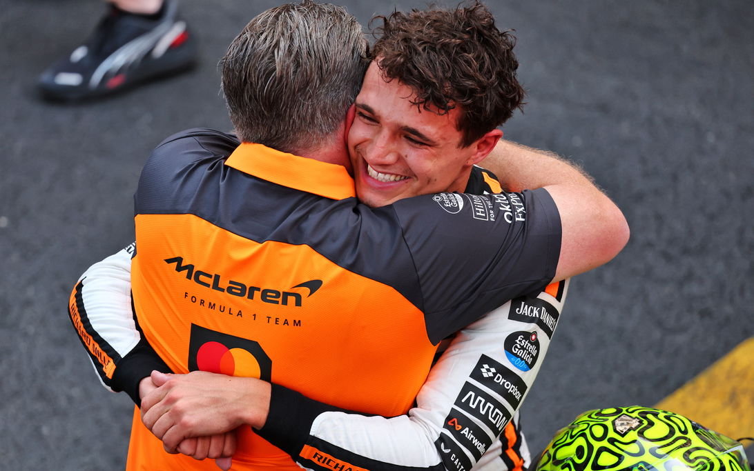 Norris Brown Monaco Race