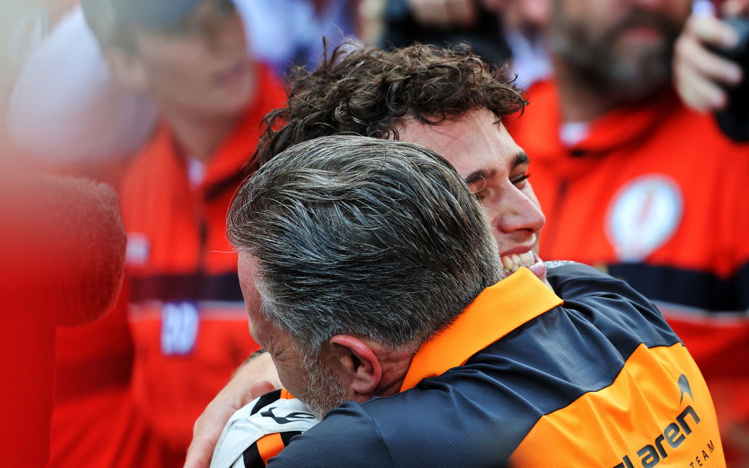 Norris Brown Monaco Race