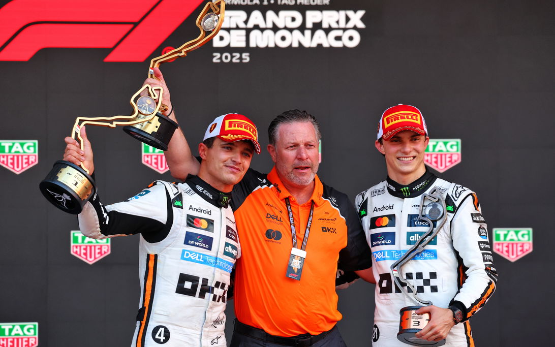 Norris Piastri Brown Monaco