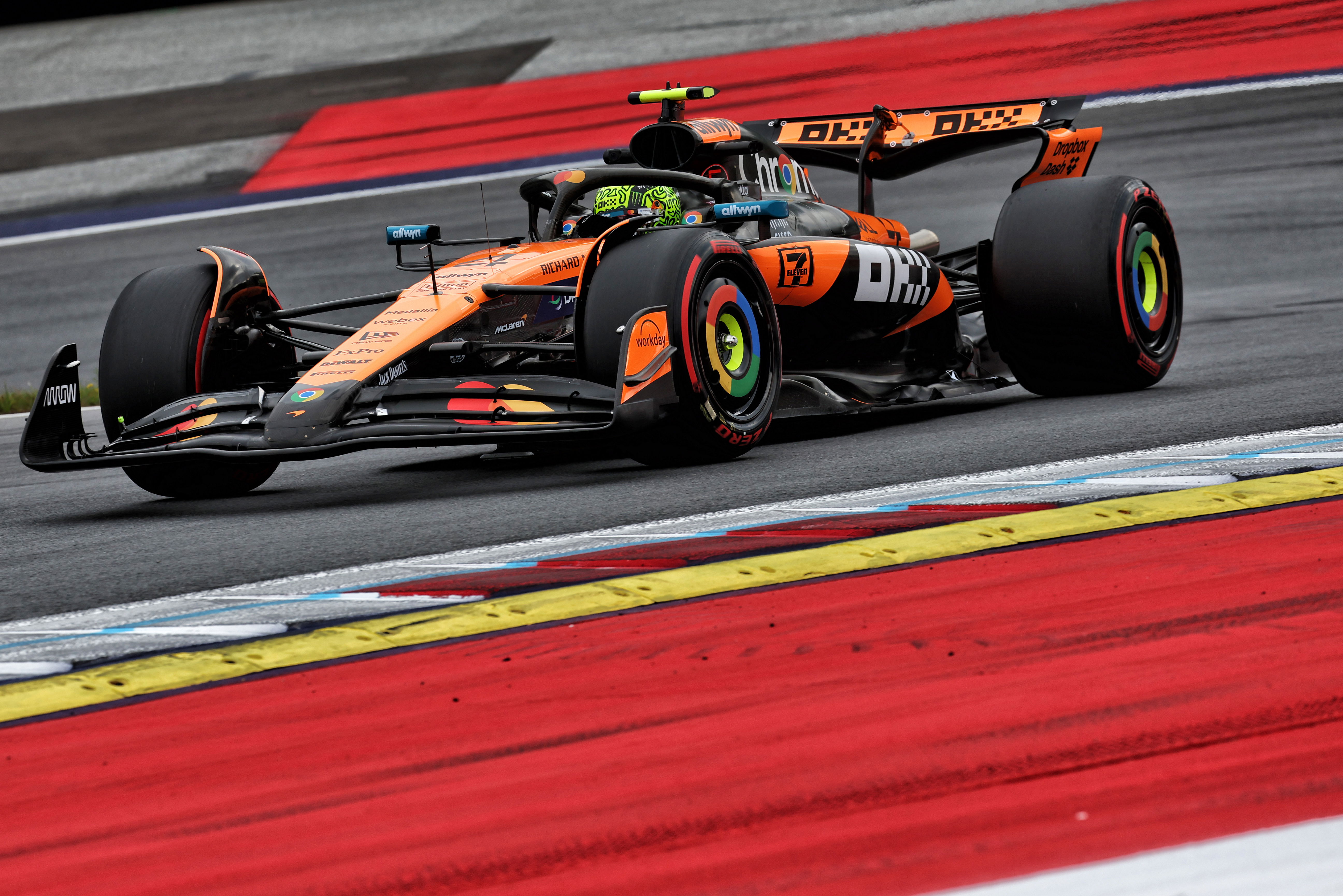 Norris FP2 Austria