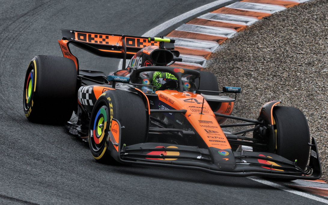 Norris race Zandvoort
