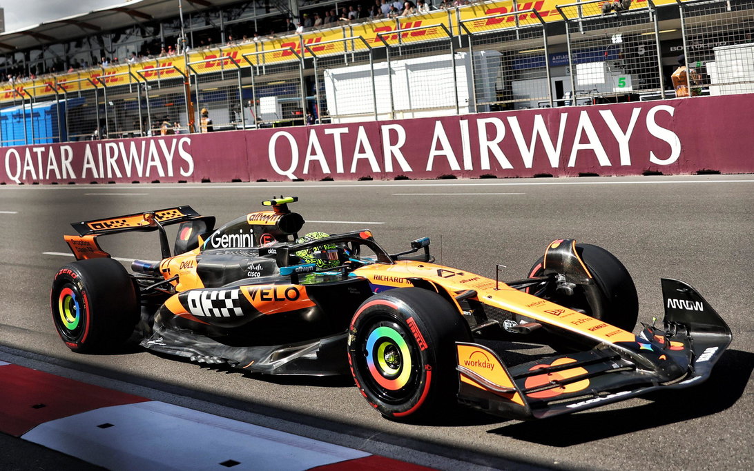 Norris FP3 Baku