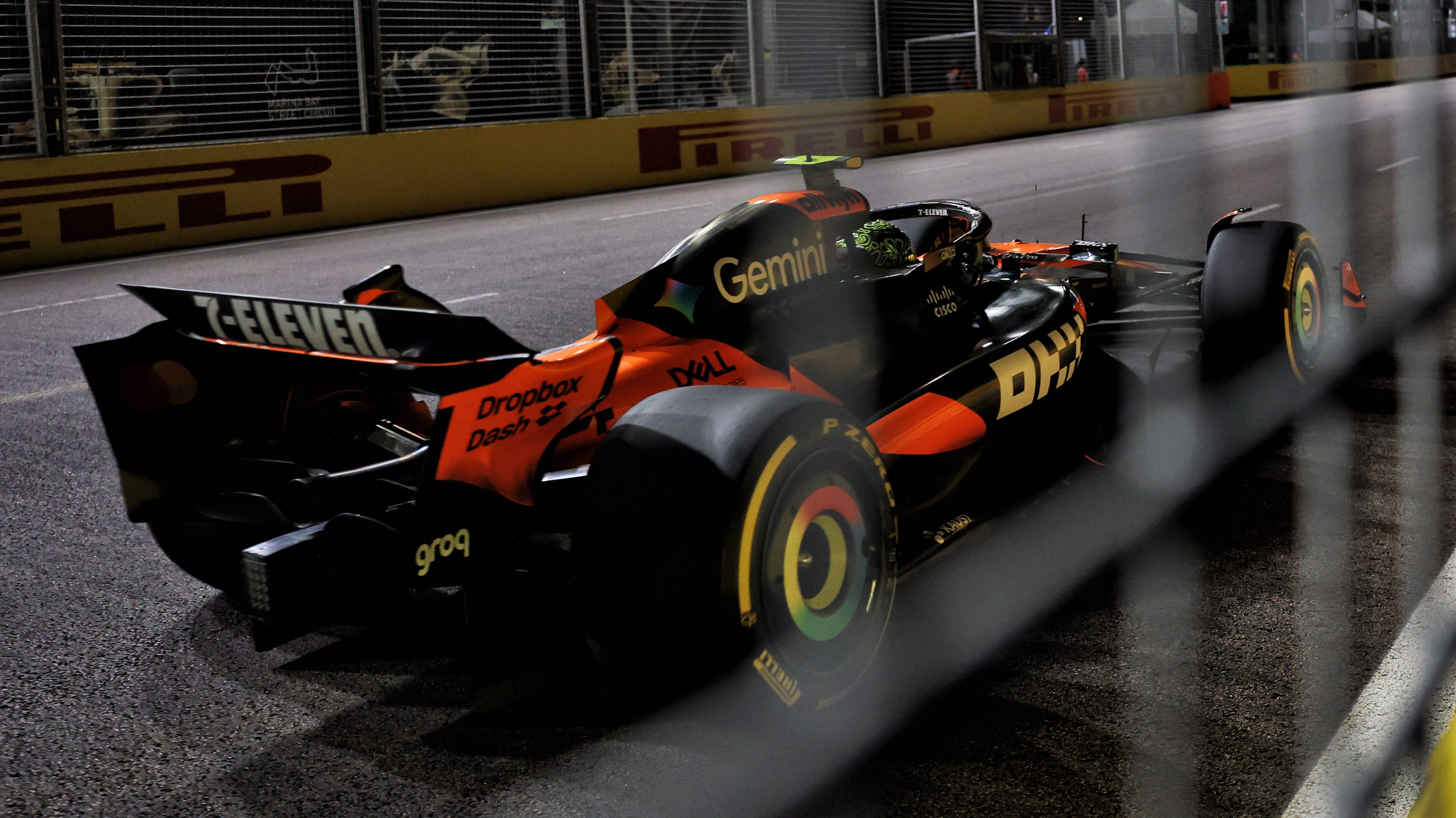 Norris FP2 Singapore