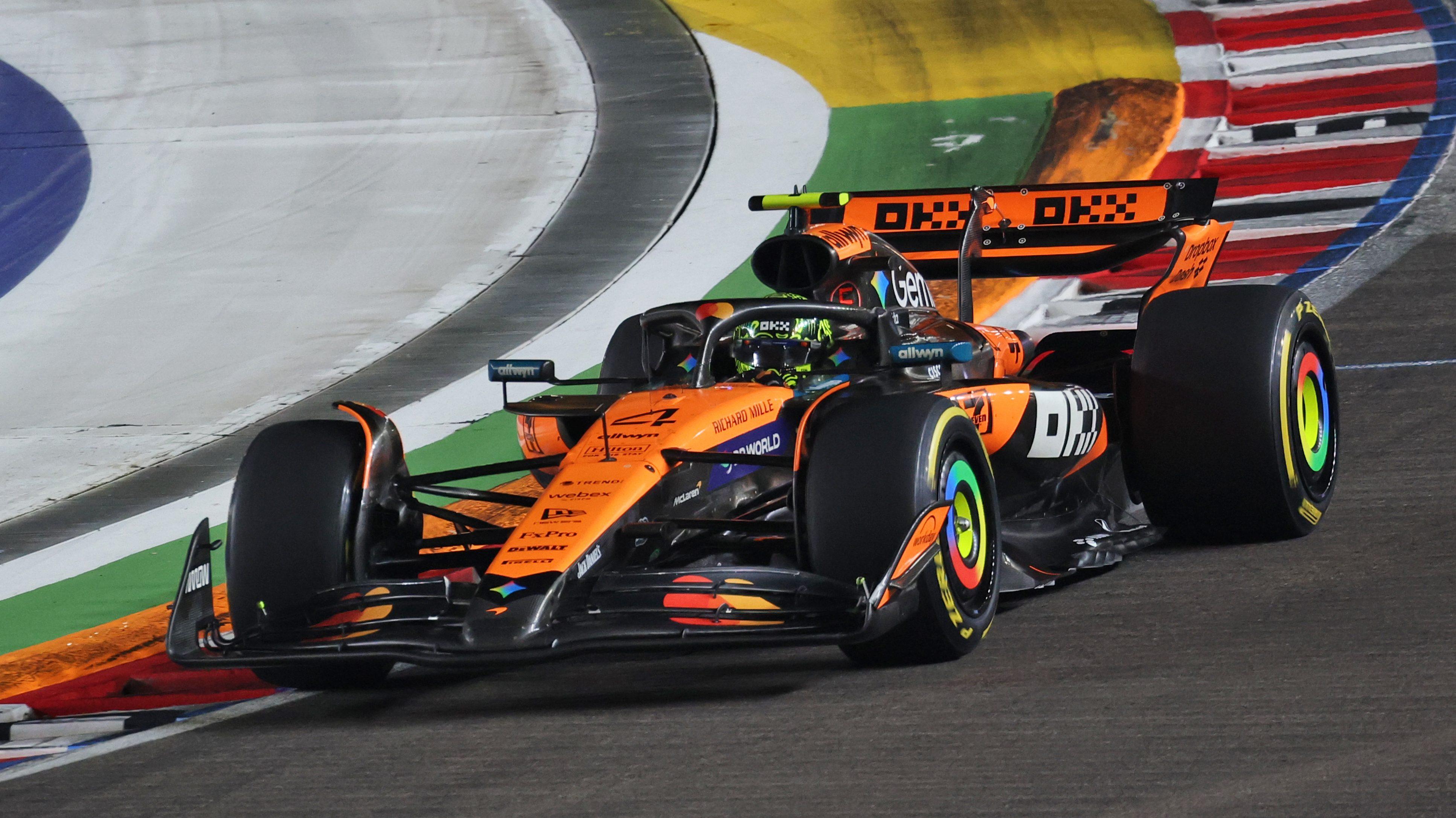 Norris race Singapore