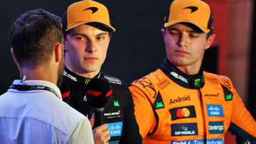 What was McLaren's most controversial 2025 team order?