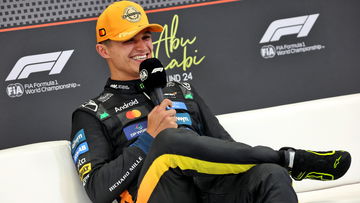 Norris krijgt lachers op zijn hand: "Shit, we hebben dinsdag een test!"