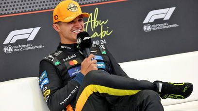 Norris champ presser Abu Dhabi