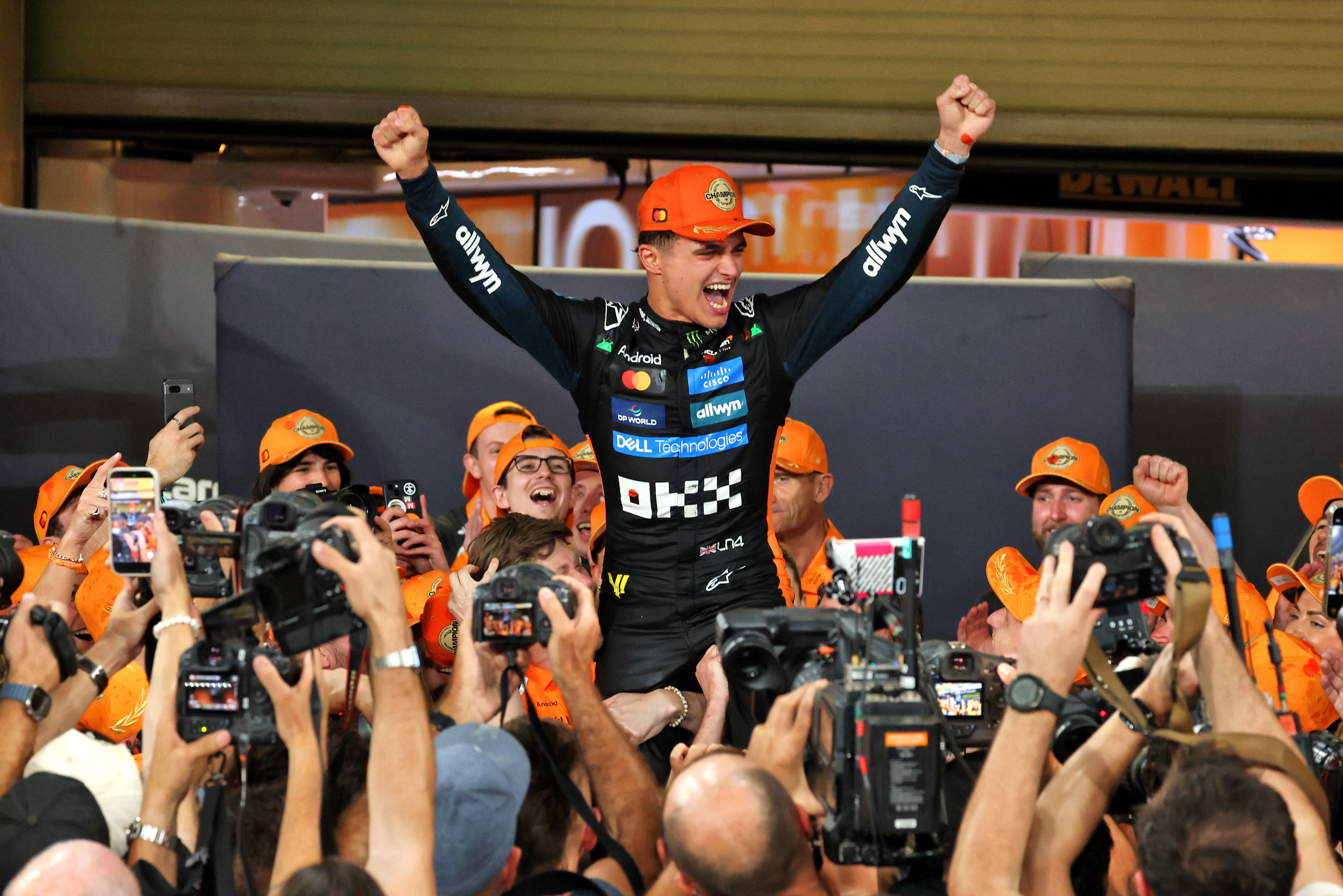 Norris World Champion Abu Dhabi