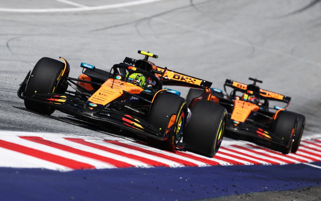 Norris Piastri Austria race