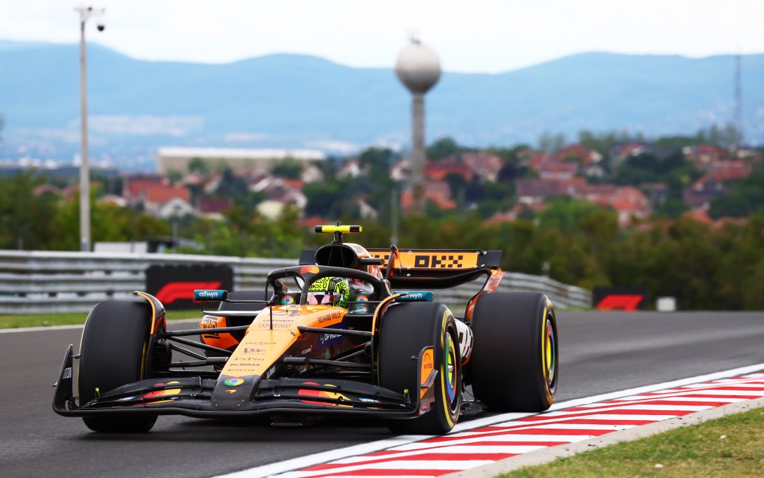Norris Hungary race