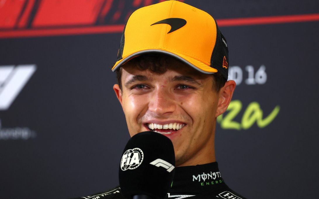 Norris Monza race presser