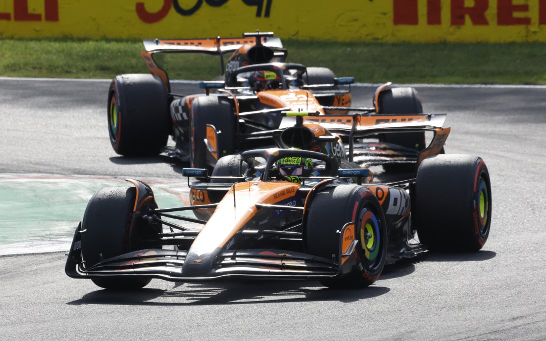 Norris Piastri Monza race