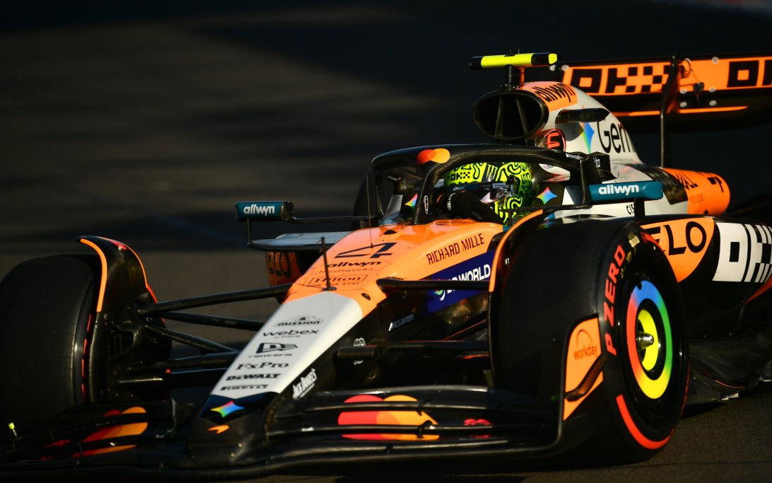 Norris Mexico FP2