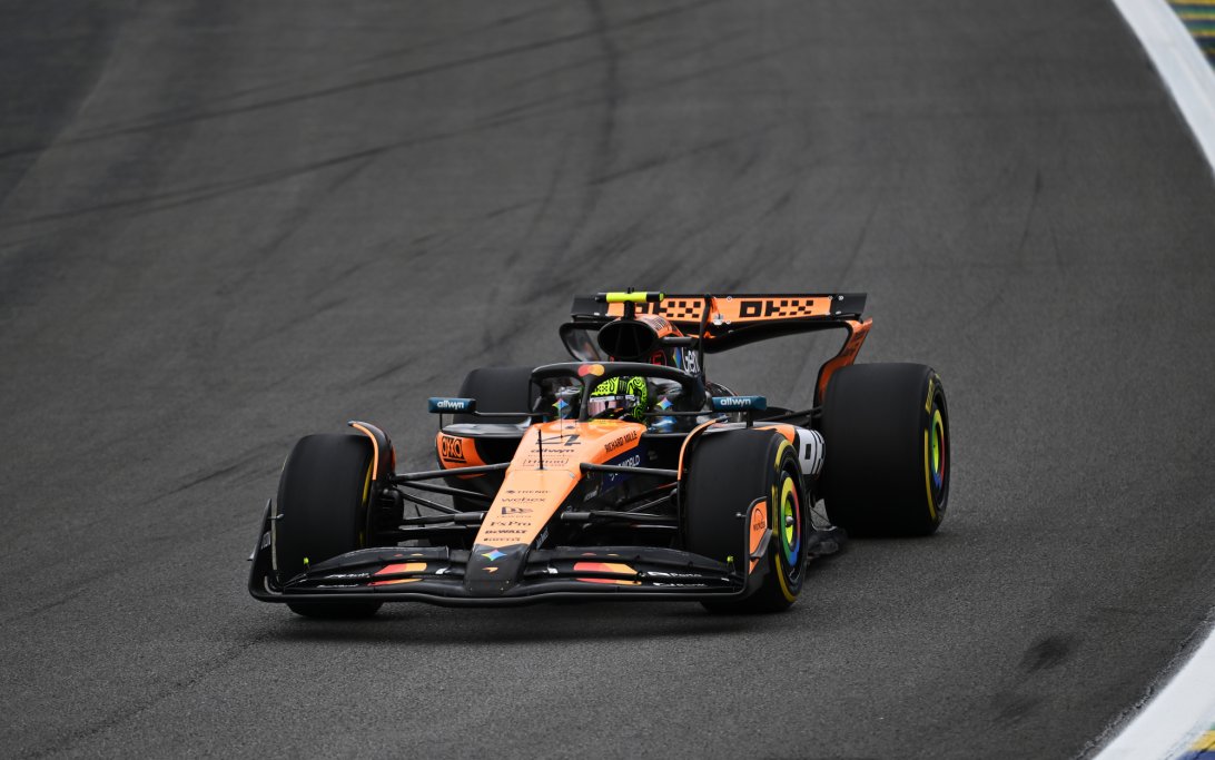 Norris sprint Brazil