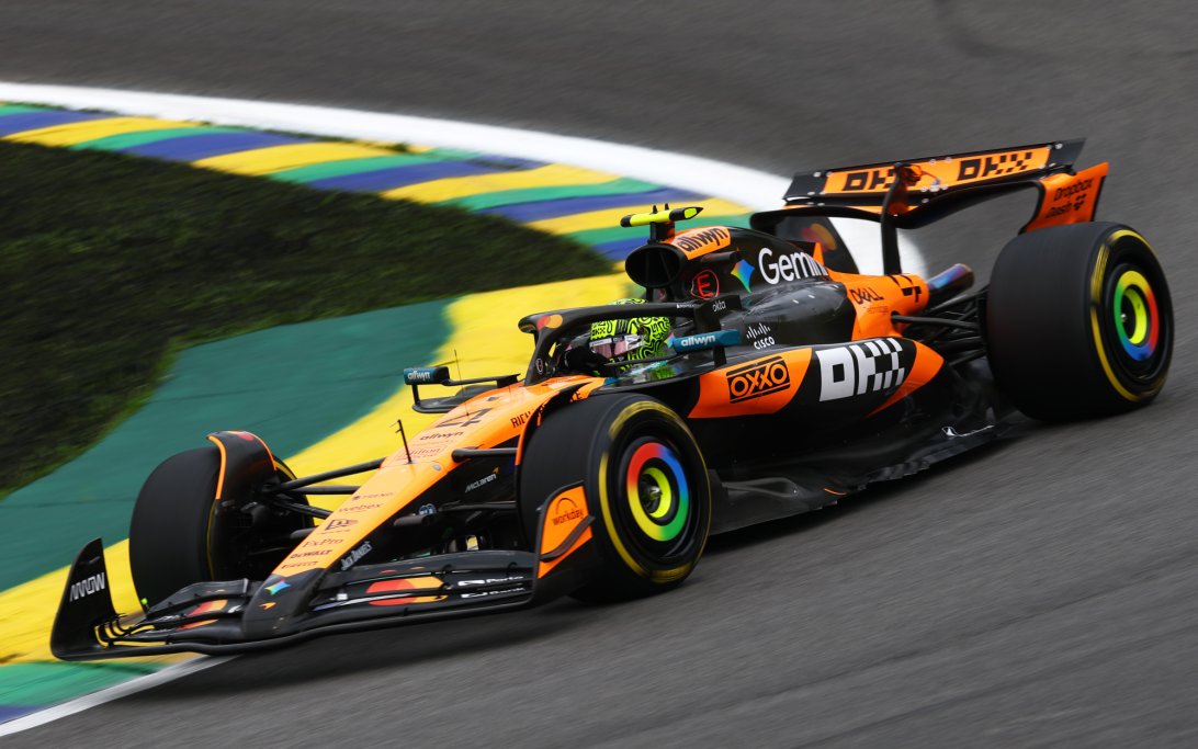 Norris sprint Brazil