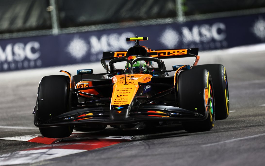 Norris Las Vegas race