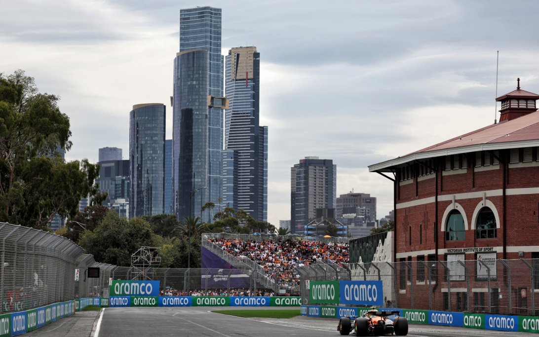 Lando Norris Albert Park