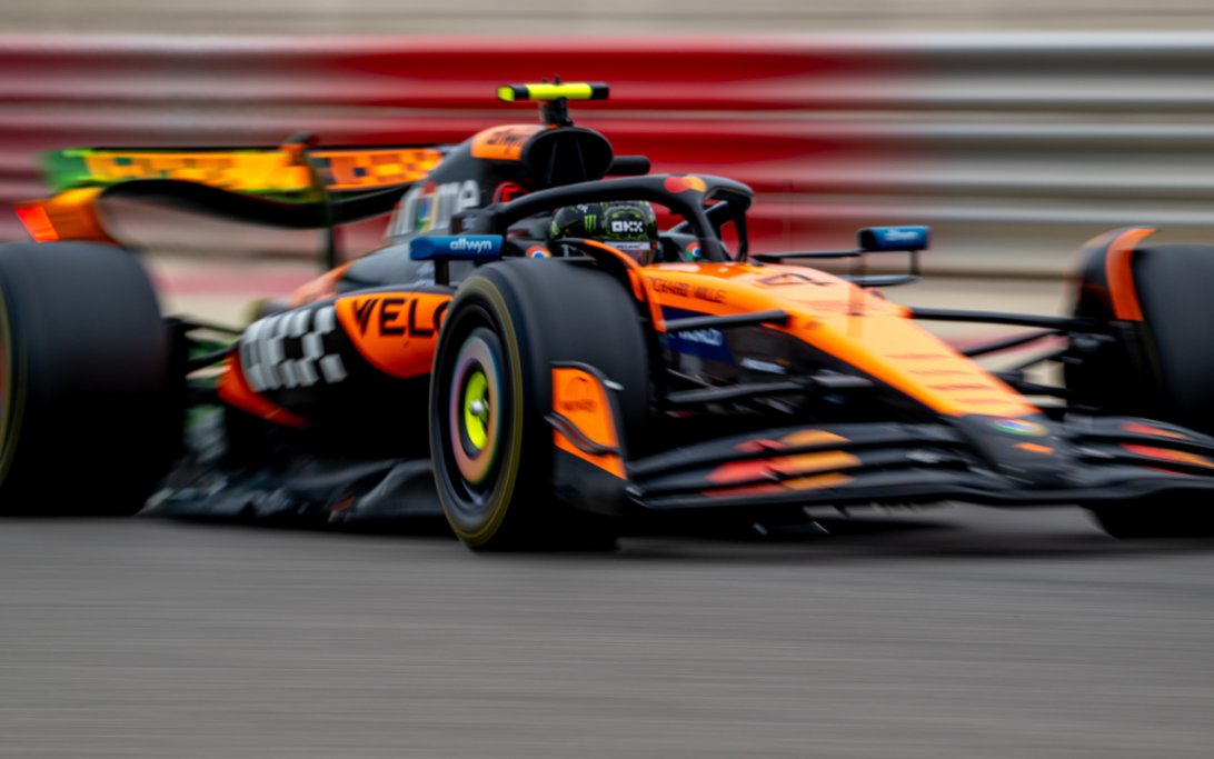 Norris Bahrain Test