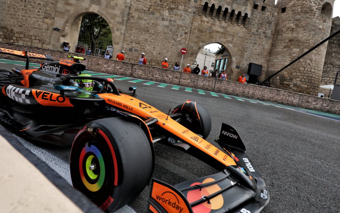 Norris FP2 Baku