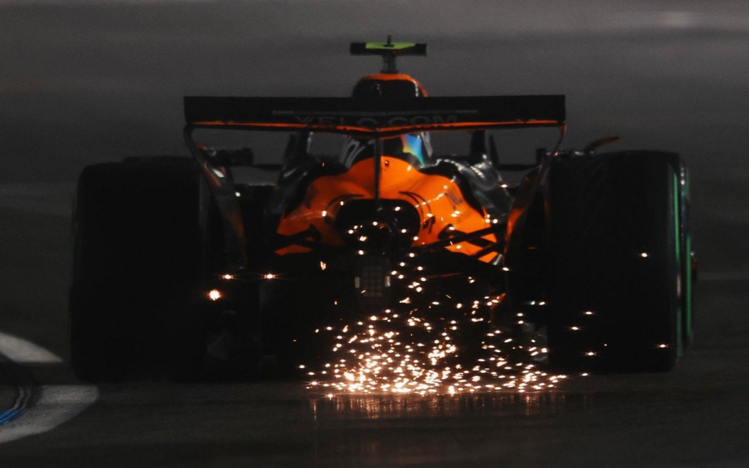 Norris FP3 Las Vegas wet