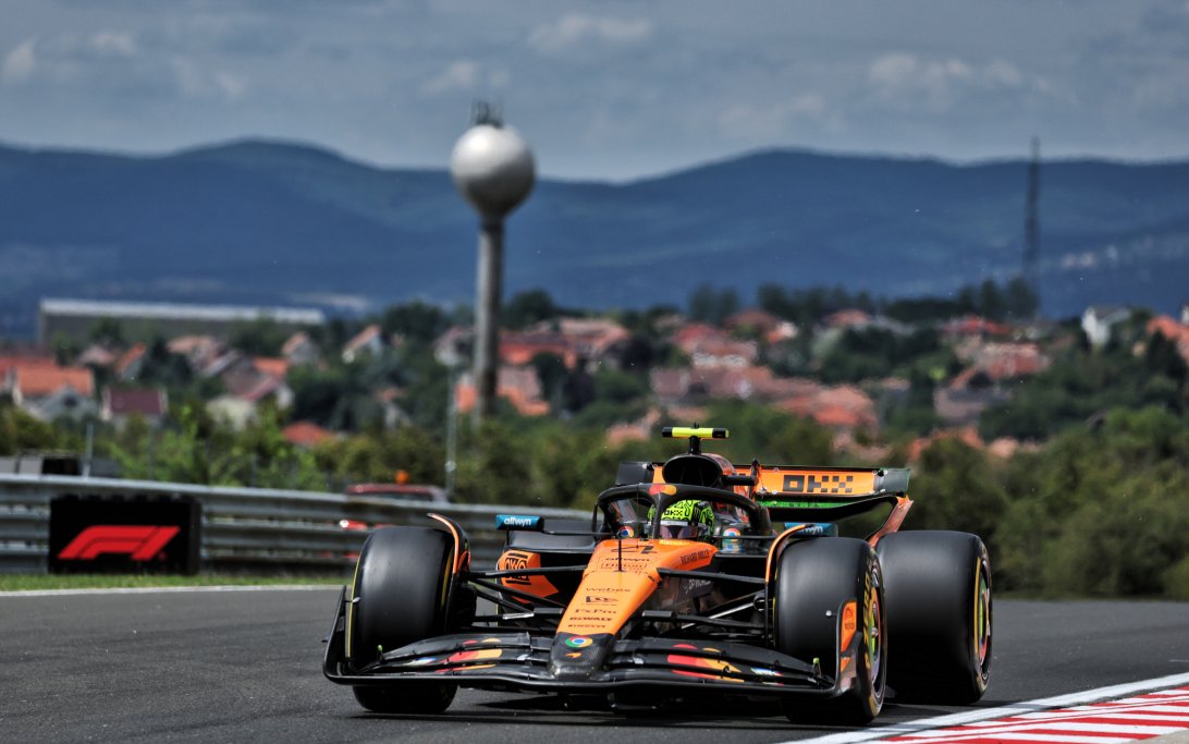 Norris Hungary FP1