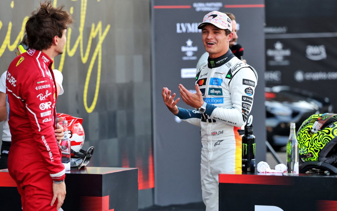 2025年F1メキシコGP 暫定グリッド判明、ランド・ノリスがポールポジション獲得