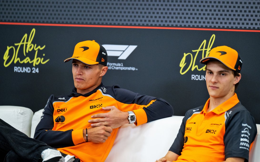 Norris Piastri Abu Dhabi