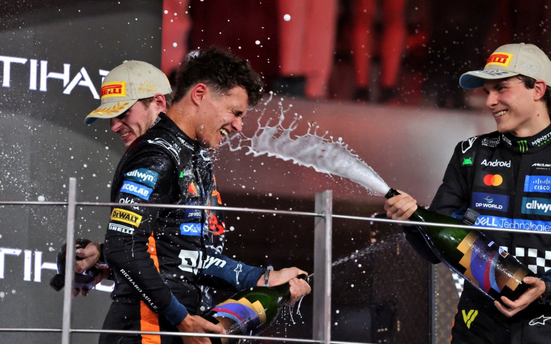 Viral Hoax Circulates Fake Footage of Norris' F1 Championship Celebration