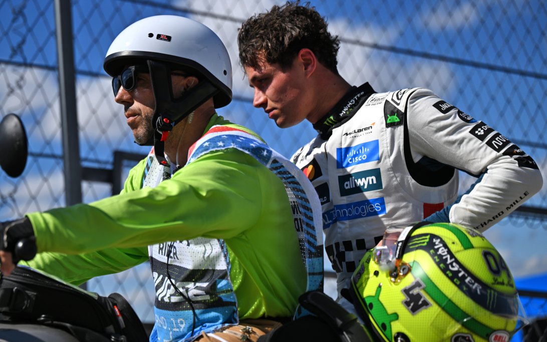 Lando Norris confirma revisión interna de McLaren tras colisión con Piastri en el Sprint del GP de EE.UU.