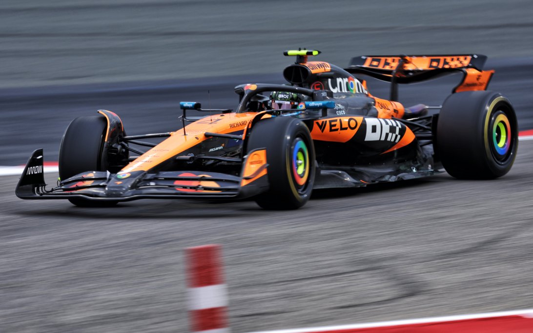 Norris Bahrain Test Day 2