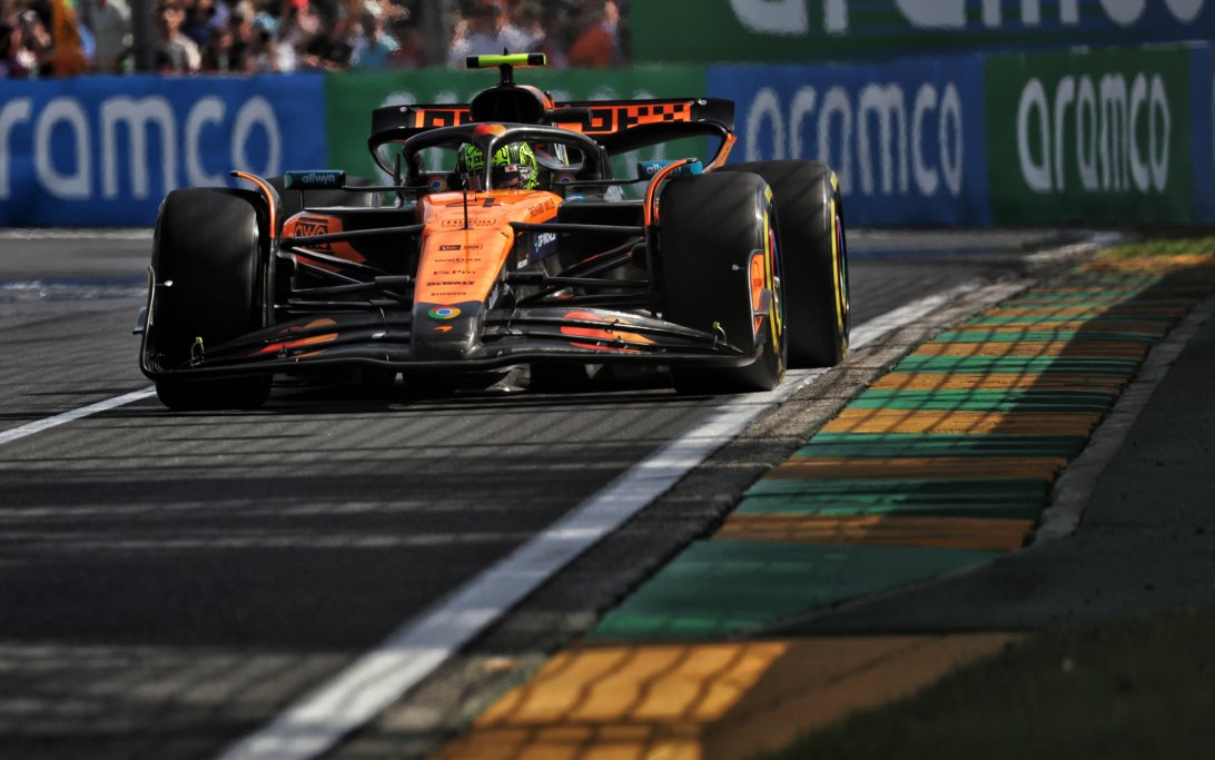 Norris FP2 Australia