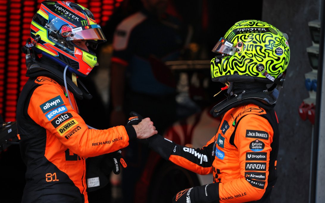 Norris Piastri Austria race