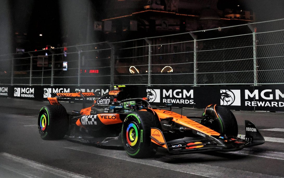 Norris FP3 Las Vegas wet