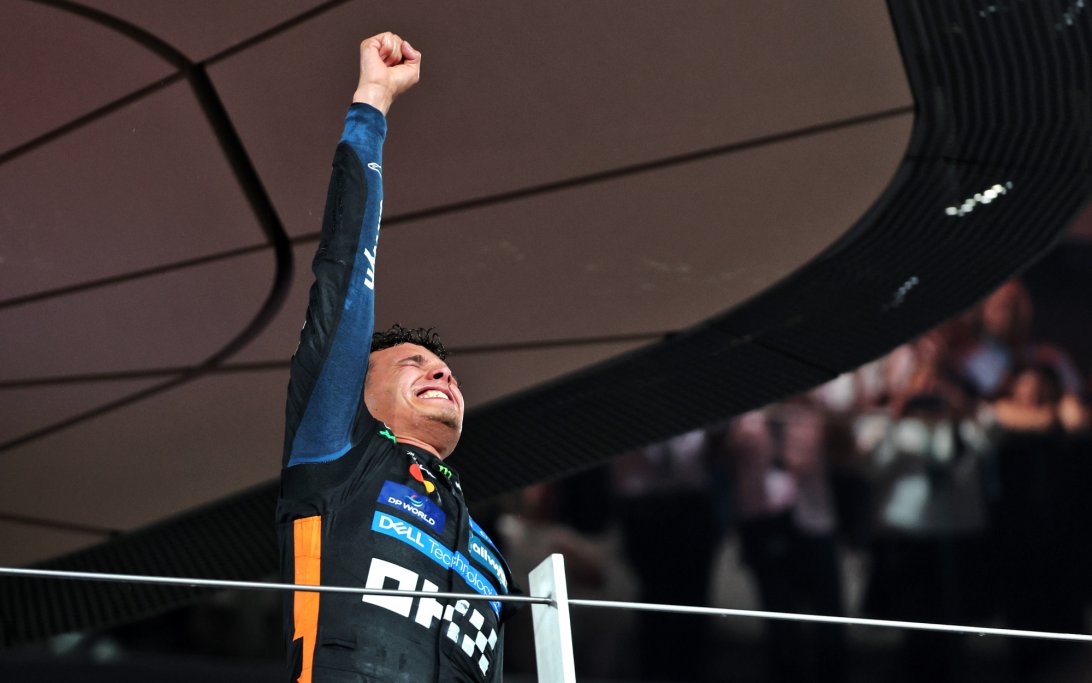 ランド・ノリス、2026年F1王者として伝説の「ナンバー1」でレースへ