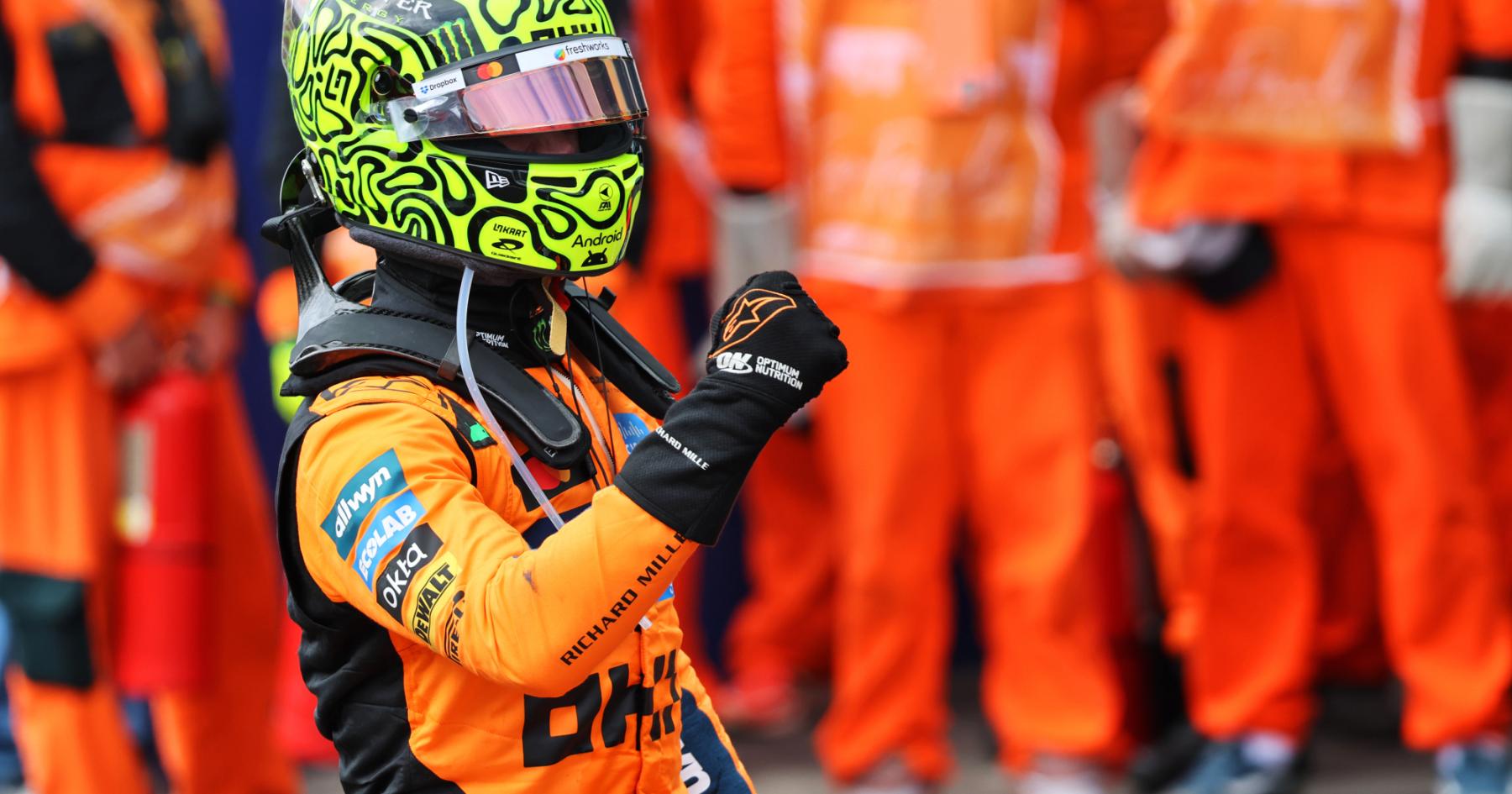 Lando Norris 'ignoring everyone who talks crap' as he closes in on F1 title