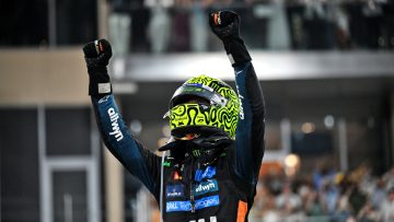 Tearful Lando Norris voices pride over 'long journey' to F1 title success