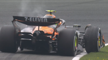 Lando Norris just 'wants a burger and go home' after painful Dutch GP exit