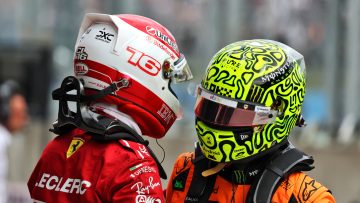 Charles Leclerc hails 'beautiful' Lando Norris success story