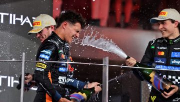 Watch: Lando Norris partying hard after F1 title triumph