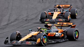 Lando Norris defies Oscar Piastri in breathtaking finish as Charles Leclerc victory bid collapses in fury