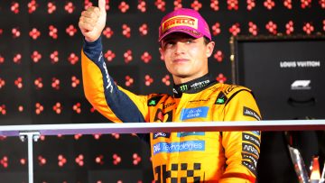 Lando Norris grabs season first as Max Verstappen suffers with 'completely broken' Red Bull