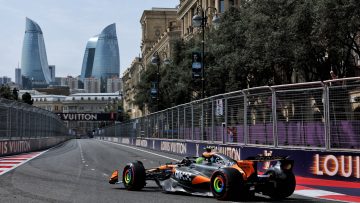 2025 F1 Azerbaijan Grand Prix - Baku Free Practice 3 results