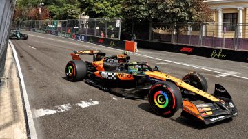 Uitslag eerste vrije training Formule 1 GP Azerbeidzjan 2025