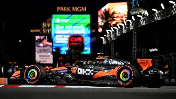 Uitslag tweede vrije training Formule 1 GP Las Vegas 2025