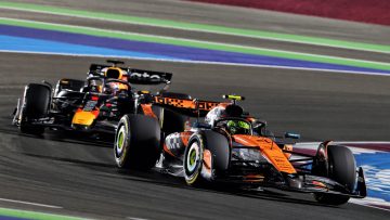 Norris: "Ik heb Verstappen nooit gezien!"